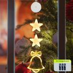 Kerstverlichting Raam Kerstbel - 77cm - Inclusief Batterijen, Diversen, Verzenden, Nieuw