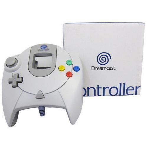 SEGA Dreamcast Controller-Wit (Sega Dreamcast) Gebruikt, Spelcomputers en Games, Spelcomputers | Sega, Zo goed als nieuw, Ophalen of Verzenden