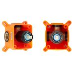 REA Inbouw regendouche - mat zwart - 25 cm - minimalistis..., Doe-het-zelf en Verbouw, Sanitair, Ophalen of Verzenden, Nieuw