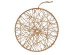 Metalen ring met jute web frame 40cm flowerhoop basis voor, Hobby en Vrije tijd, Knutselen, Ophalen of Verzenden, Nieuw