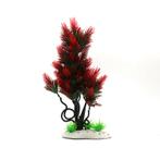 Bonsaiboom rood 32cm / Aquariumdecoratie As-251, Dieren en Toebehoren, Vissen | Aquaria en Toebehoren, Verzenden, Nieuw