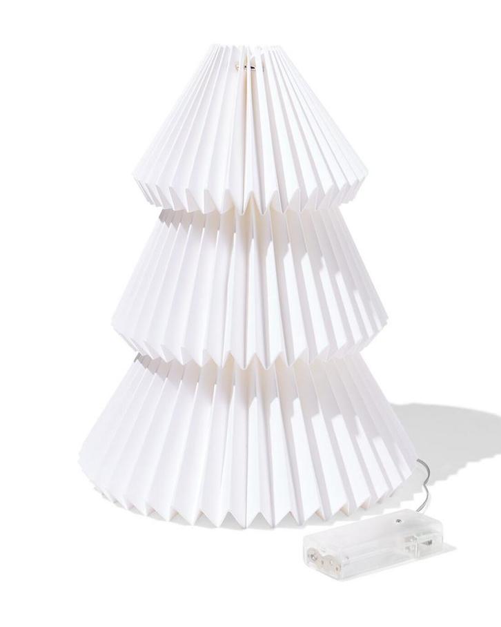 HEMA Led honeycomb kerstboom 22x27.5x22cm wit, Diversen, Kerst, Nieuw, Verzenden