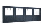 Overkapping zijwand PVC  | 8 meter breed |  250cm hoog |, Nieuw, Zeil, Verzenden