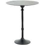 Bijzettafel Janna Ø50x60 cm Zwart - OUTLET B, Ophalen of Verzenden, Nieuw, Zwart