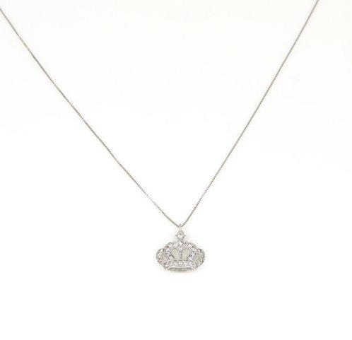 Zonder Minimumprijs - Halsketting - 18 karaat Witgoud -, Sieraden, Tassen en Uiterlijk, Kettingen