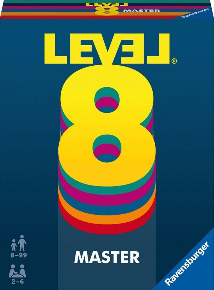 Level 8 Master - Kaartspel | Ravensburger - Kaartspellen, Hobby en Vrije tijd, Gezelschapsspellen | Kaartspellen, Nieuw, Verzenden