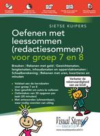 Oefenen met leessommen (redactiesommen) voor groep 7 en 8, Boeken, Verzenden, Zo goed als nieuw, Sietse Kuipers