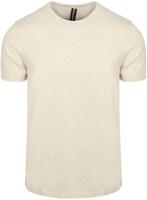 Profuomo T-Shirt Ecru Melange maat XL Heren, Verzenden, Wit, Profuomo, Maat 56/58 (XL)