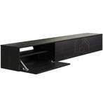 Madera TV-Meubel zwevend zwart 240 cm, Overige materialen, Nieuw, Ophalen of Verzenden, 200 cm of meer