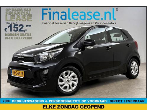 Kia Picanto 1.0 CVVT ComfortPlusLine Airco Cam Navi €152pm, Auto's, Kia, Lease, Handgeschakeld, Overige carrosserieën, Benzine