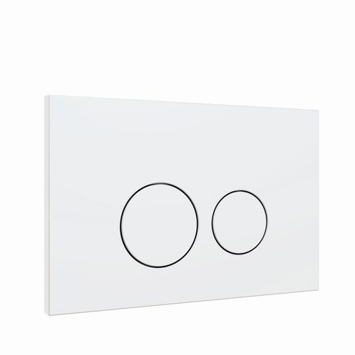 Bedieningspaneel Flat mat wit, Doe-het-zelf en Verbouw, Sanitair, Verzenden