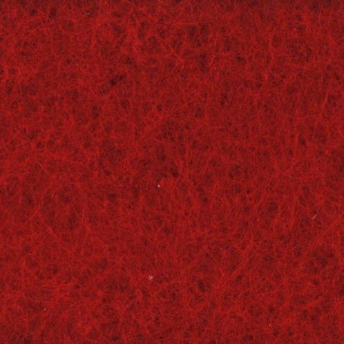 Viltlapje +/- 20x30cm. 1mm dik x1 stuk rood, Hobby en Vrije tijd, Knutselen, Nieuw, Ophalen of Verzenden