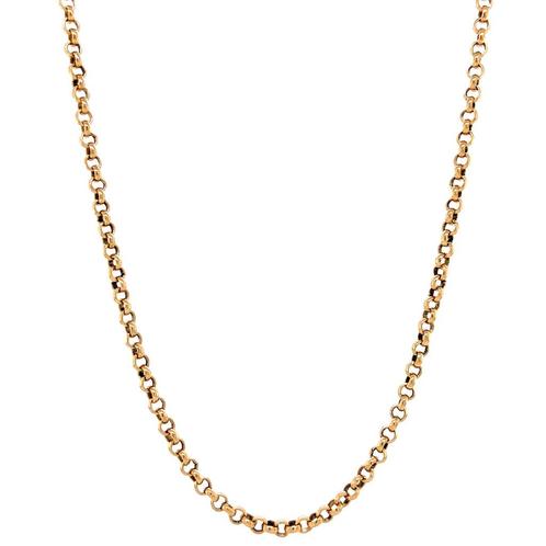 Gouden jasseron collier 14 krt, Sieraden, Tassen en Uiterlijk, Kettingen, Nieuw, Ophalen of Verzenden