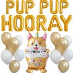 Ballonen set 12-delig Pup Pup Hooray goud, Hobby en Vrije tijd, Feestartikelen, Nieuw, Versiering, Verzenden, Verjaardag