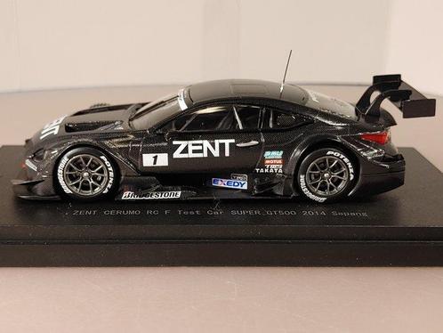Ebbro 1:43 - Model raceauto - Lexus RC F #1 Test Car Super, Hobby en Vrije tijd, Modelauto's | 1:5 tot 1:12