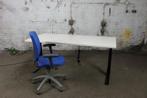Bureau | Tweedehands | Zwart frame | Ahorn blad | BT25, Verzenden, Gebruikt