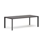 *WOONWINKEL* Kave Home Culip Aluminium Tuintafel Donkergrijs, Tuin en Terras, Tuinsets en Loungesets, Verzenden, Nieuw
