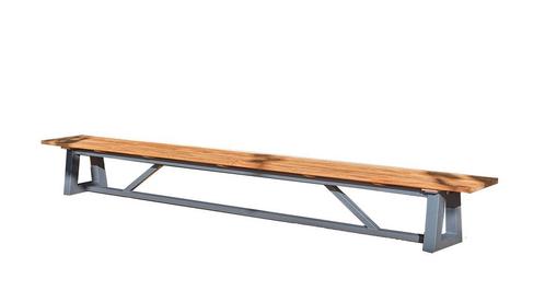 Suns Ovada tuinbank 340 cm antraciet |, Tuin en Terras, Tuinsets en Loungesets, Ophalen of Verzenden