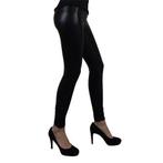 Metallic legging zwart, Verzenden, Nieuw, Feestartikel