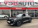 Peugeot 2008 1.2 PURETECH AUT. GT HALF-LEER PANO-DAK CAMERA, Automaat, Zwart, Nieuw, Lease