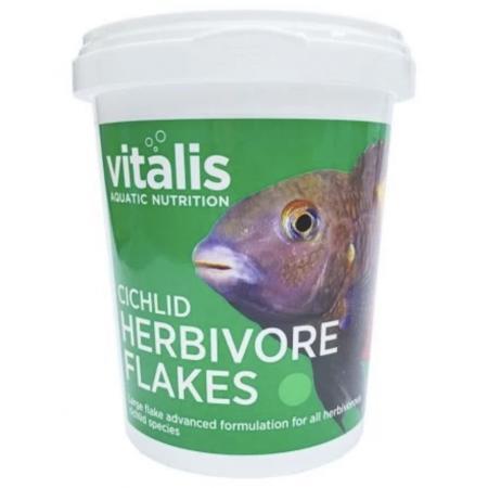 Vitalis Cichlid Herbivore Flakes 250g, Dieren en Toebehoren, Vissen | Aquaria en Toebehoren, Ophalen of Verzenden