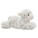 Pluche schaap/lammetje knuffel liggend 22 cm - Knuffel sch.., Nieuw, Verzenden