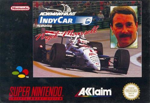 Newman-Haas Racing Indy Car Featuring Nigel, Spelcomputers en Games, Games | Nintendo Super NES, Zo goed als nieuw, Ophalen of Verzenden