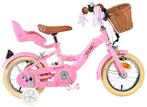 Volare Blossom Kinderfiets - Meisjes - 12 inch - Roze - Twee, Verzenden, Nieuw, 14 inch of minder