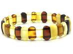 Elegante natuurlijke Baltische amberarmband - Barnsteen, Nieuw
