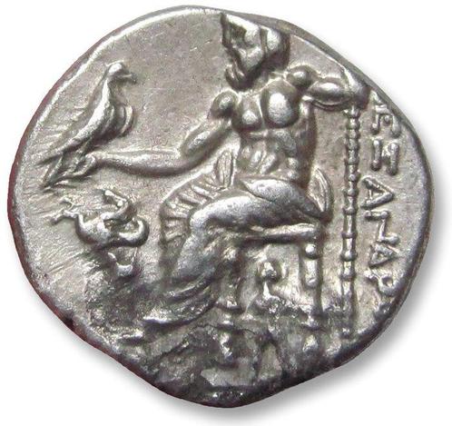 Koningen van Macedonië. Antigonos I Monophthalmus, als, Postzegels en Munten, Munten | Europa | Niet-Euromunten
