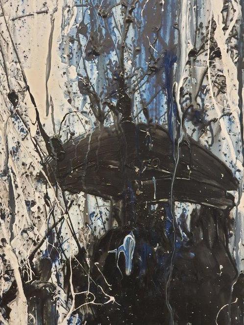 Michele Telari - Pioggia a Times Square - XL, Antiek en Kunst, Kunst | Schilderijen | Modern