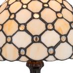 Tiffany tafellamp – Achthoekig Honingraatpatroon – Ø 20 × H, Verzenden, Nieuw