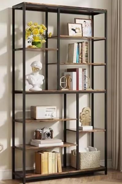 Industriële Boekenkast – 79 inch Displayplank, Huis en Inrichting, Kasten | Boekenkasten, Nieuw, Verzenden