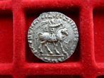 Indo-Skythians. Azes II (c. 35 v.Chr. - 1/10 n.Chr.)., Postzegels en Munten, Munten | Europa | Niet-Euromunten