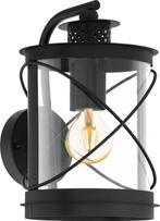 EGLO Hilburn Wandlamp Buiten - E27 - 28 cm - Zwart, Tuin en Terras, Buitenverlichting, Ophalen of Verzenden, Zo goed als nieuw