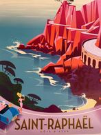 Monsieur Z - Affiche de Tourisme Saint-Raphaël La Corniche