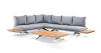 Suns Stockholm loungeset blended grey Southend matt white, Tuin en Terras, Tuinsets en Loungesets, Ophalen of Verzenden, Nieuw