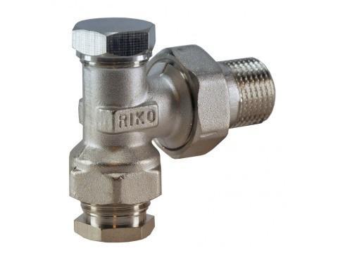 Voetventiel haaks 15mm x 1/2 (Voetventielen), Doe-het-zelf en Verbouw, Verwarming en Radiatoren, Radiator, Nieuw, Hoog rendement (Hr)