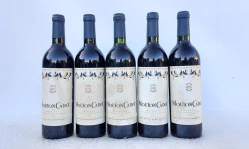 1990 Mouton Cadet Baron Philippe de Rothschild - Bordeaux -, Verzamelen, Wijnen