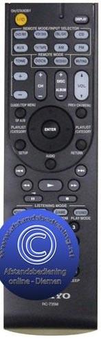 Afstandsbediening Onkyo rc-735m, Ophalen of Verzenden, Nieuw, Origineel