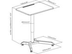 VDD Gaming - Bureau zit sta verstelbaar - Hoogte 70-110 cm -, Huis en Inrichting, Bureaus, Verzenden, Nieuw