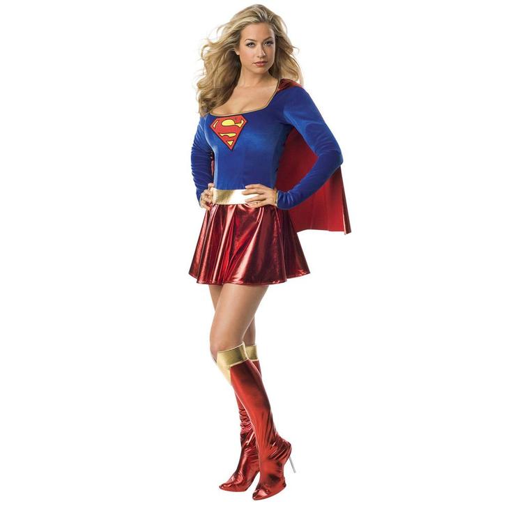 Superman Kostuum Dames, Kleding | Dames, Carnavalskleding en Feestkleding, Nieuw, Verzenden