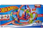 Hot Wheels - Baanset - Met 5 crashzones - Met gemotoriseerde, Verzenden, Zo goed als nieuw