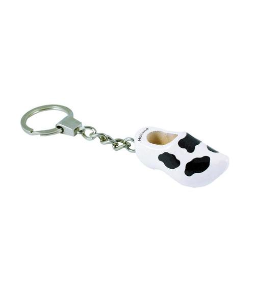 Sleutelhanger met 1 klompje van 4 cm Koe, Kleding | Heren, Schoenen, Nieuw, Ophalen of Verzenden