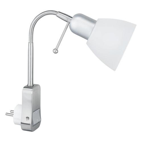 Stopcontact Lamp met Schakelaar - E14 - Stekkerlamp, Huis en Inrichting, Lampen | Spots, Plafondspot of Wandspot, Nieuw, Led, Metaal of Aluminium