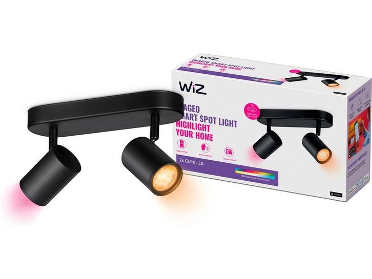 WiZ Imageo - Opbouwspot - Slimme LED-Verlichting - Gekleurd, Huis en Inrichting, Woonaccessoires | Overige, Zo goed als nieuw