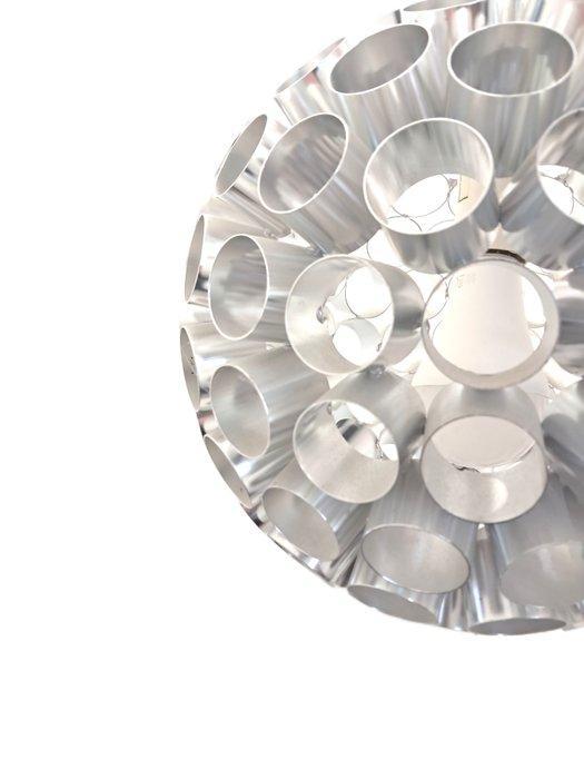 Plafondlamp - Aluminium - space-age 30 cm 1.2 kg, Antiek en Kunst, Curiosa en Brocante