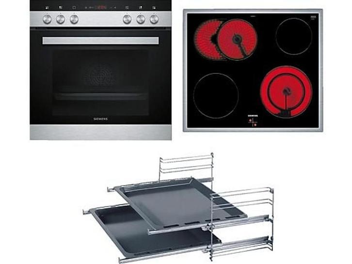 Siemens EQ411TA10 - Inbouw oven set - 3D Hot Air Plus -, Witgoed en Apparatuur, Ovens, Zo goed als nieuw, Verzenden