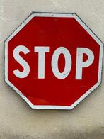 Vintage stop signaal - Verkeersbord - Metaal