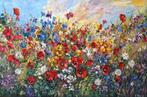 Aneta Karpezo - Summer breezes of the meadow, Antiek en Kunst, Kunst | Schilderijen | Modern